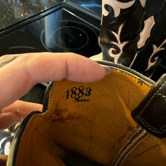 1883 Cowboy Boots. Only worn twice. - Picture 3 of 5